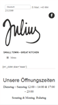 Mobile Screenshot of julius-kitchen.com
